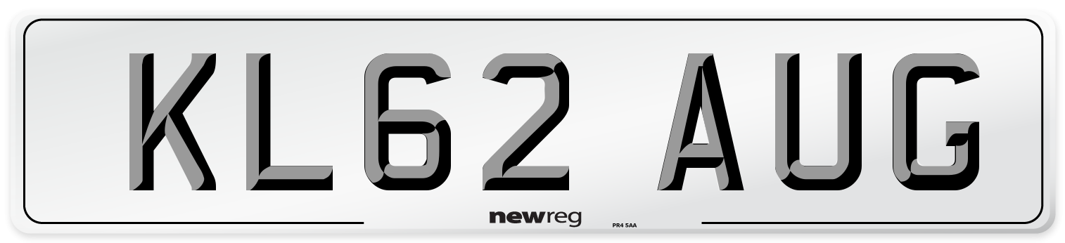 KL62 AUG Number Plate from New Reg